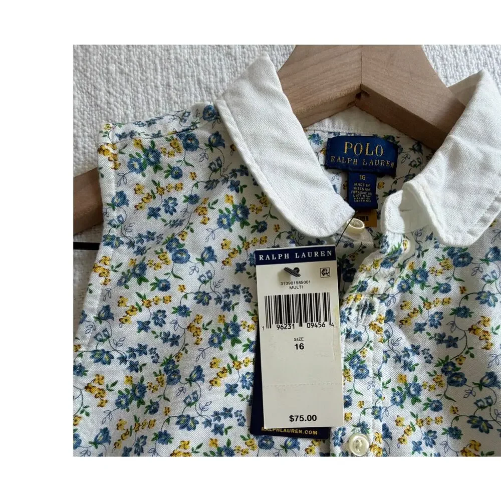 Ralph Lauren NEW Girls Polo Dress, Size 16